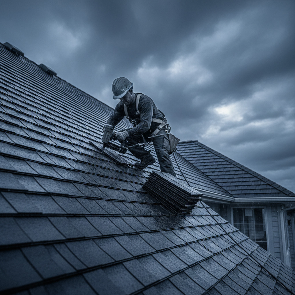 Perfection Roofing at work